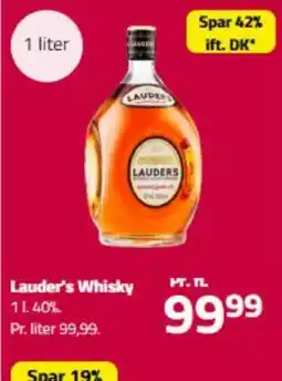 Fleggaard Lauder's Whisky tilbud