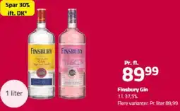 Fleggaard Finsbury Gin tilbud