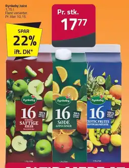 Fleggaard Rynkeby Juice tilbud