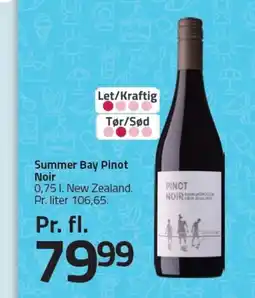Fleggaard Summer Bay Pinot Noir tilbud