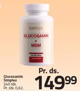 Fleggaard Glucosamin Simplex tilbud
