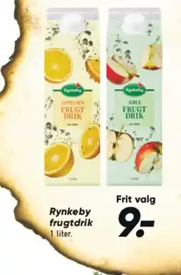 Bilka Rynkeby frugtdrik tilbud
