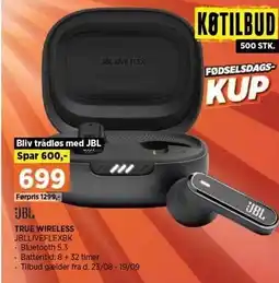 Power JBL TRUE WIRELESS tilbud