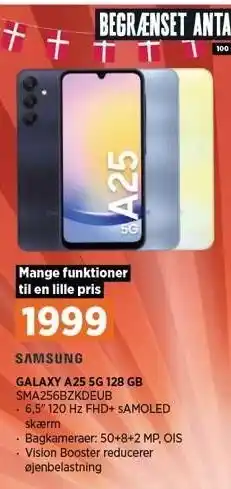 GALAXY A25 5G 128 GB