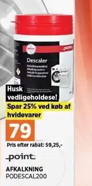 Power POINT AFKALKNING tilbud