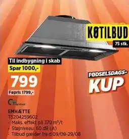 Power THERMEX EMHÆTTE tilbud