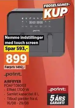 Power AIRFRYER tilbud
