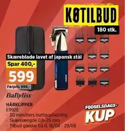 Power HÅRKLIPPER tilbud