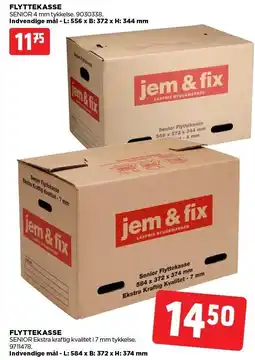 jem & fix FLYTTEKASSE tilbud