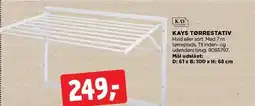 jem & fix KAYS TØRRESTATIV tilbud