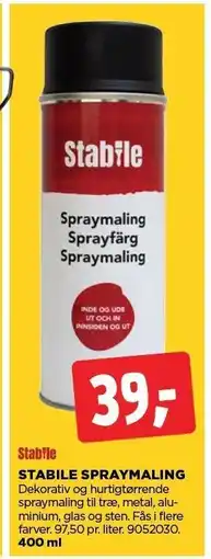 jem & fix STABILE SPRAYMALING tilbud