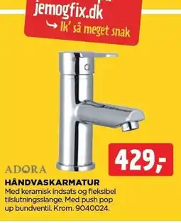 jem & fix HÅNDVASKARMATUR tilbud