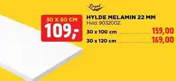 jem & fix HYLDE MELAMIN 22 MM tilbud