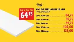 jem & fix HYLDE MELAMIN 16 MM tilbud