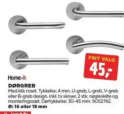 jem & fix DØRGREB tilbud