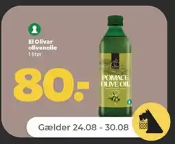 Netto EL OLIVAR olivenolie tilbud