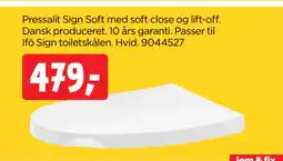 SIGN TOILETSÆDE