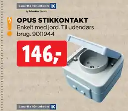 jem & fix OPUS STIKKONTAKT tilbud