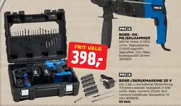 jem & fix BORE-/SKRUEMASKINE 20 V tilbud