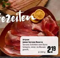 Artysan Jamon Serrano Reserva
