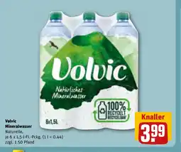 REWE DE VOLVIC Mineralwasser tilbud