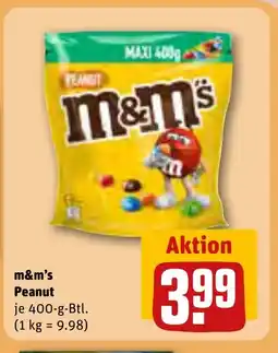 REWE DE M&M's Peanut tilbud