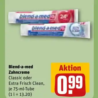 REWE Blend-a-med Zahncreme tilbud