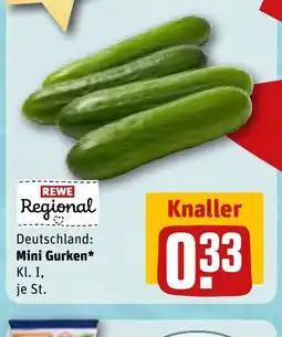 REWE DE Mini Gurken tilbud