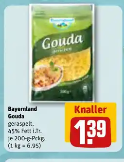 REWE DE Bayernland Gouda tilbud