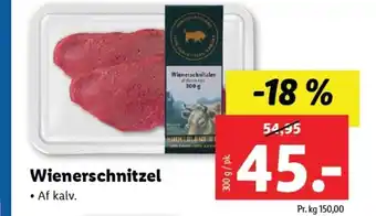 Lidl Wienerschnitzel tilbud