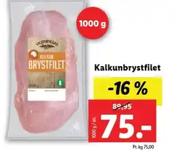 Lidl Kalkunbrystfilet tilbud