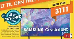 Expert Samsung 50`` 4K UHD LED TV tilbud