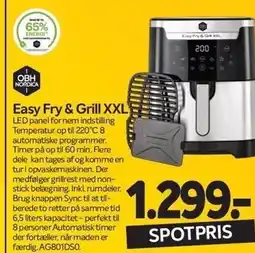 Din Isenkræmmer Easy Fry & Grill XXL tilbud