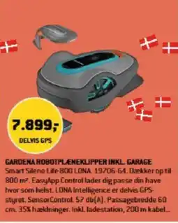 XL-BYG GARDENA Robotplæneklipper inkl. garage tilbud