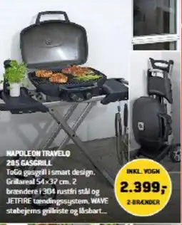 XL-BYG NAPOLEON Travelo 285 Gasgrill tilbud