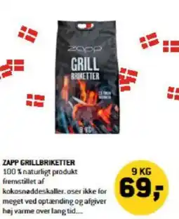 XL-BYG ZAPP Grillbriketter tilbud