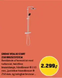XL-BYG Grohe Vitalio start 250 brusesystem tilbud