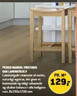 XL-BYG Pergo Mandal vineyard oak laminatgulv tilbud