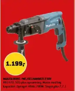 XL-BYG MAKITA Bore-mejselhammer 230V tilbud