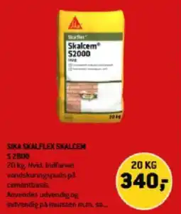XL-BYG SIKA Skalflex Skalcem S 2000 tilbud