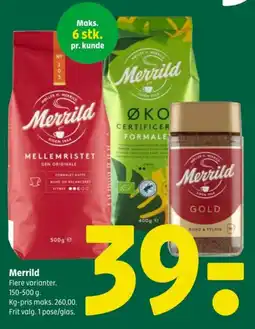 Coop 365 MERRILD tilbud