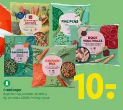 Coop 365 Grøntsager tilbud