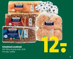Coop 365 SCHULSTAD Levebrød tilbud