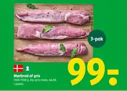 Coop 365 Mørbrad af gris tilbud