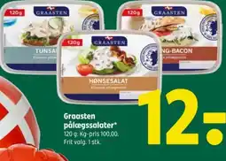 Coop 365 GRAASTEN pålægssalater tilbud