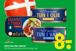 Coop 365 ELVIRA Tun eller makrel tilbud