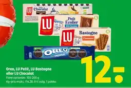 Coop 365 OREO, LU Petit, LU Bastogne eller LU Chocolat tilbud