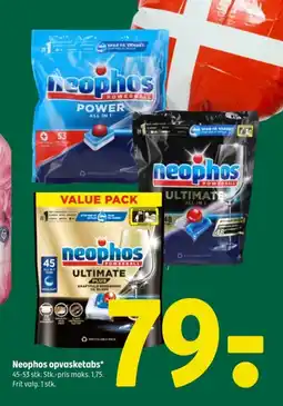 Coop 365 NEOPHOS Opvasketabs tilbud