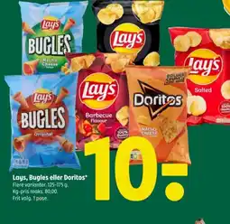 LAY'S, Bugles eller DORITOS
