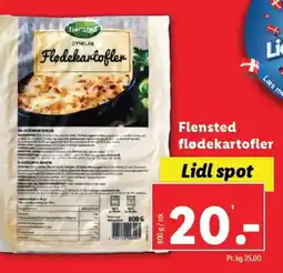 Lidl FLENSTED Flødekartofler tilbud